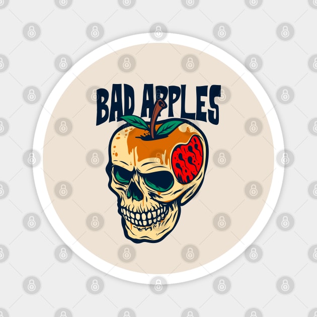 BAD APPLES Magnet by artslaves